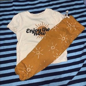 Art Class - Enjoy the Now Sun Outfit 18 Months